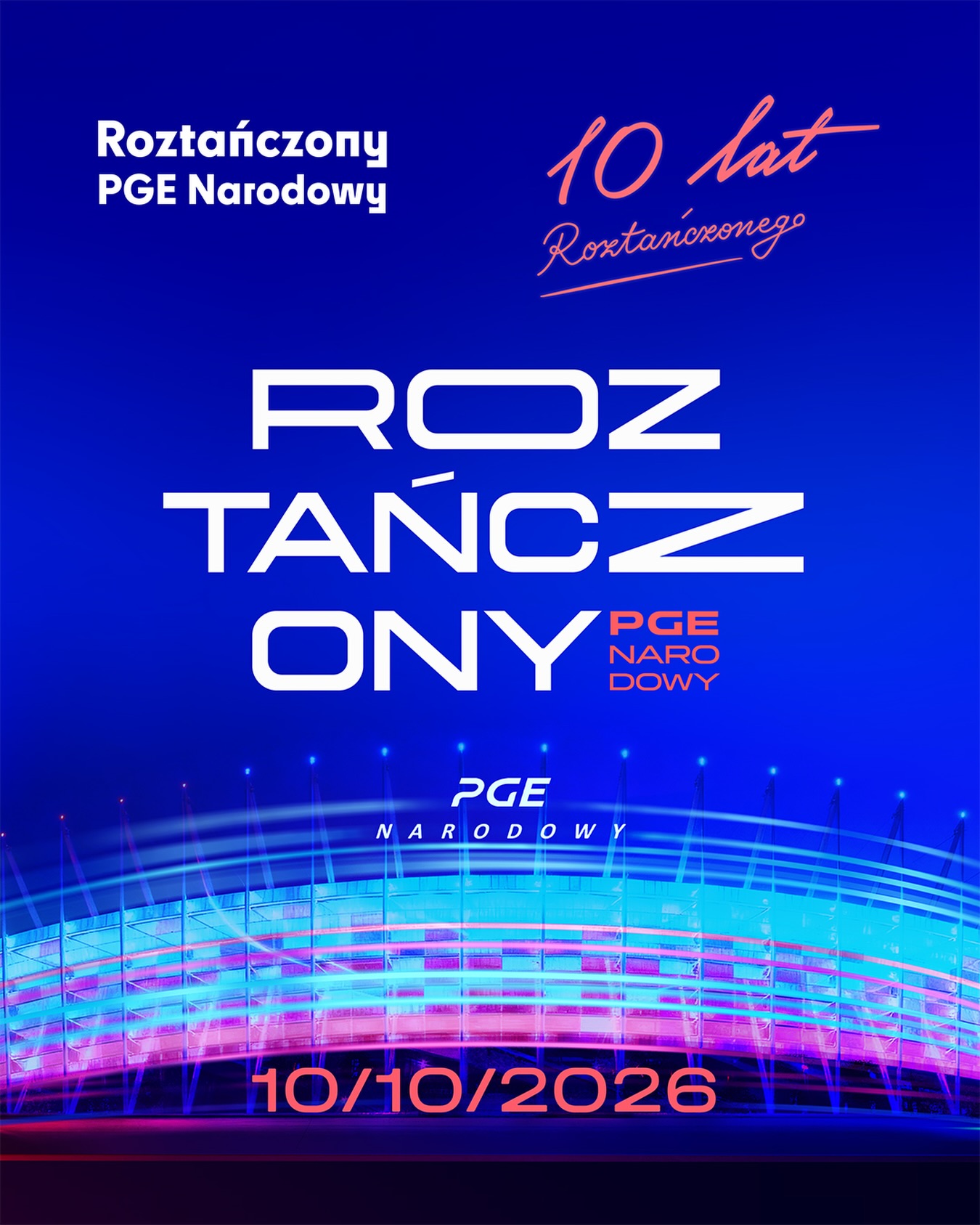 Roztańczony PGE Narodowy 2026