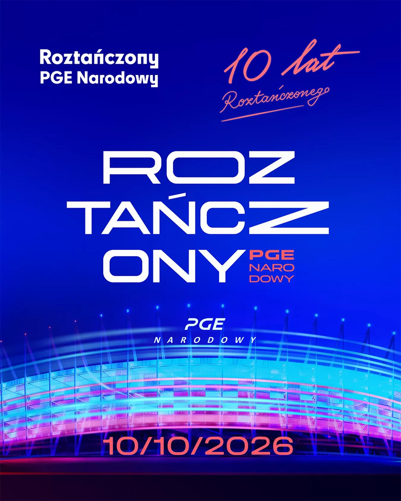 Roztańczony PGE Narodowy 2026