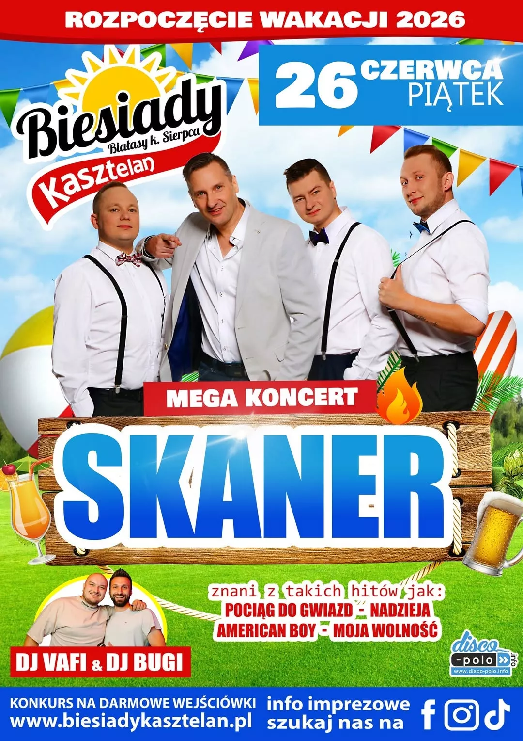 Skaner - Biesiady Kasztelan Białasy - 26 czerwca 2026