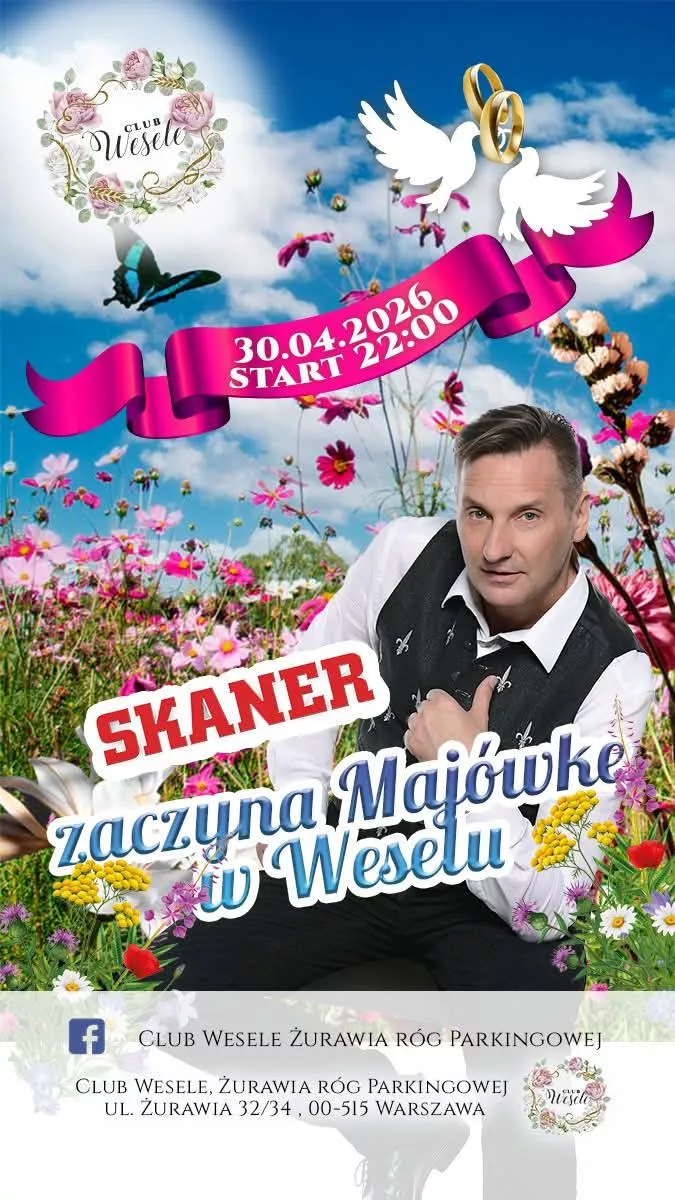 Skaner - Club Wesele Warszawa 2026