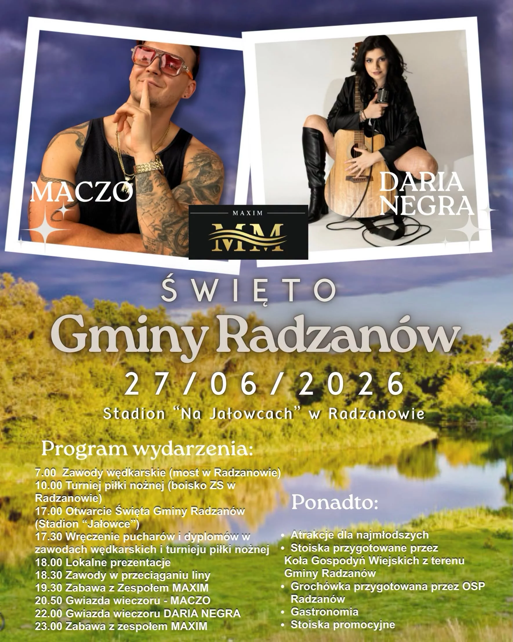 Święto Gminy Radzanów - 27 czerwca 2026