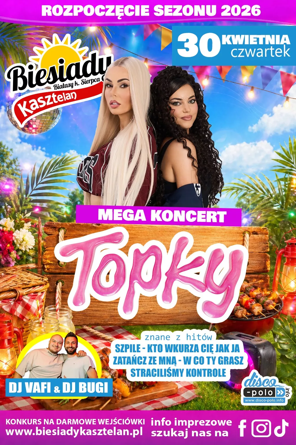 Topky - Biesiady Kasztelan Białasy - 30 kwietnia