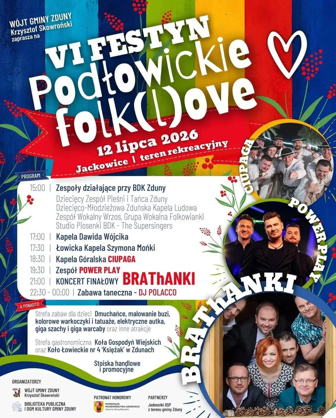 VI Festyn Podłowickie Folk(l)ove Jackowice - 12 lipca 2026
