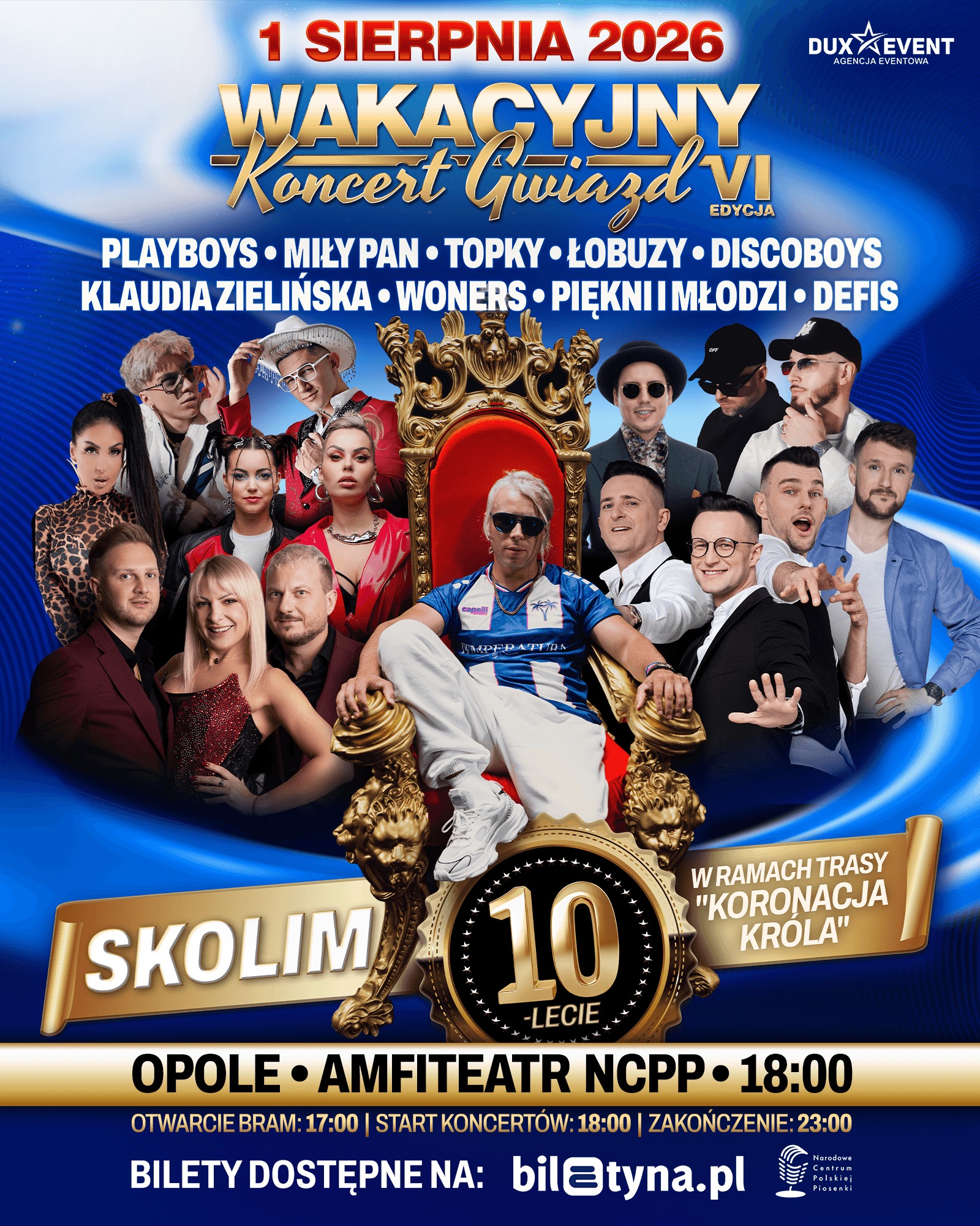 Wakacyjny Koncert Gwiazd Opole 2026