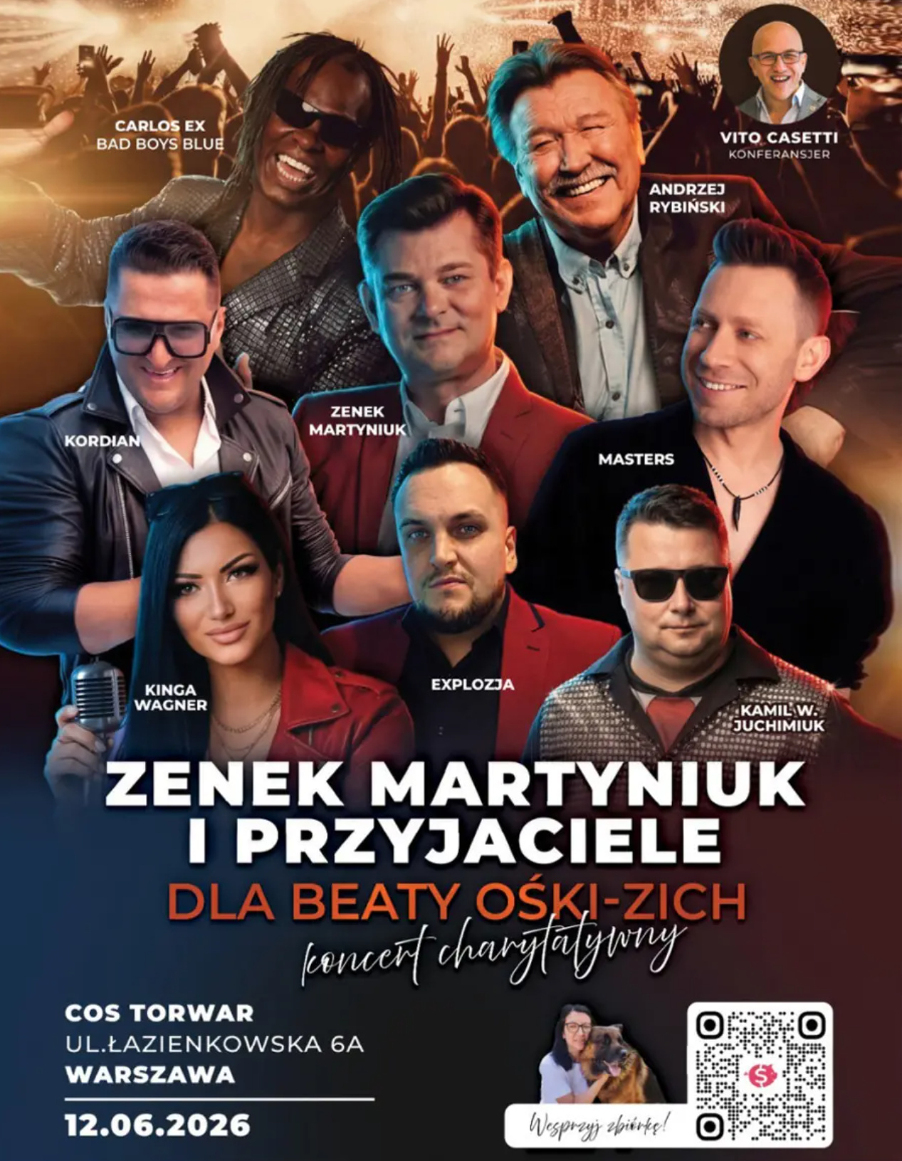 Zenek Martyniuk i Przyjaciele - COS Torwar Warszawa - 12 czerwca