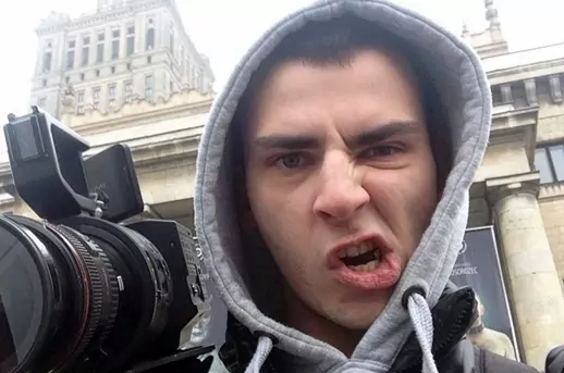 Przemek uwielbia Warszawe