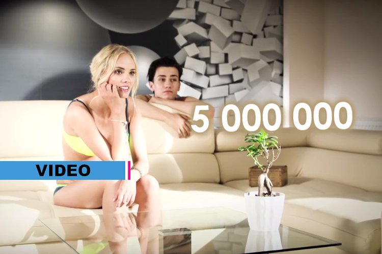 5 milionów dla ,,Malutkiej blondynki” |  VIDEO