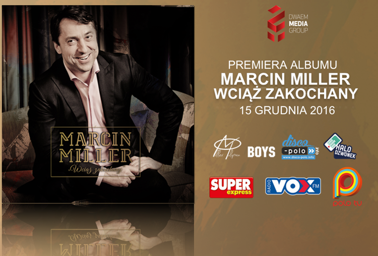 Przesłuchajcie: Nowy album Marcina Millera – Wciąż zakochany | NOWOŚĆ