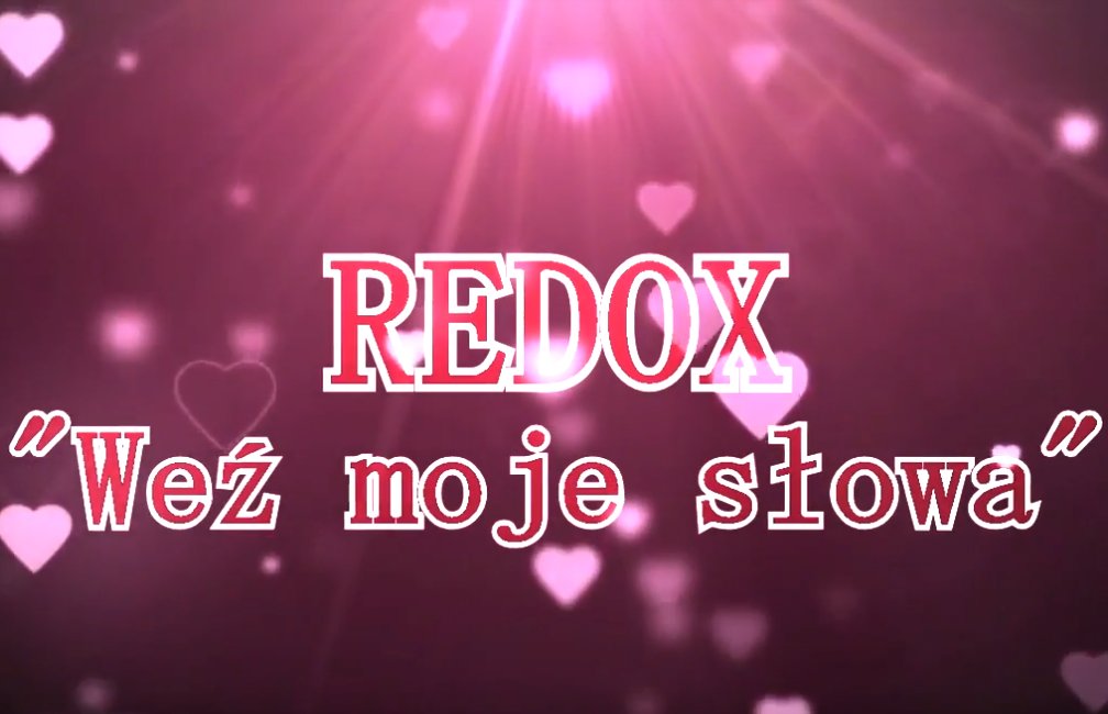 Redox - Weź moje słowa | Nowość