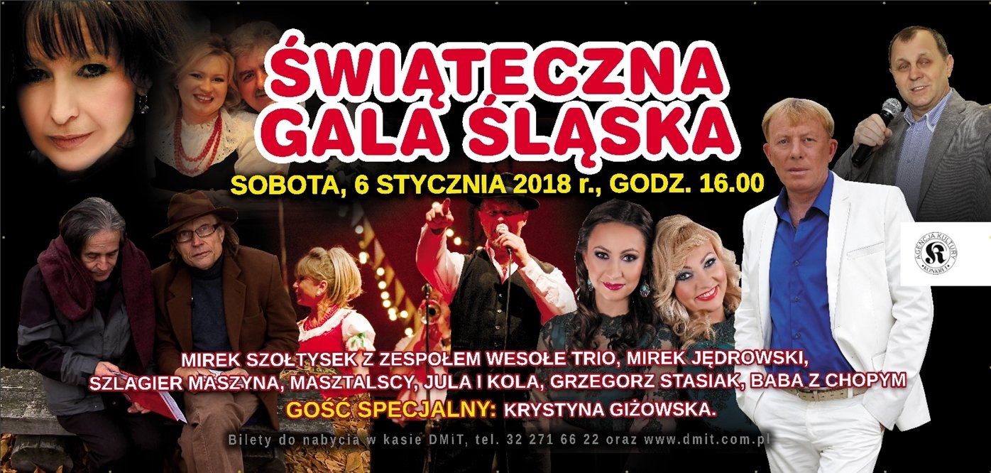 Na początku 2018 roku odbędzie się Świąteczna Gala Śląska!