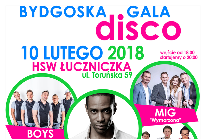 Gala Disco Polo w Bydgoszczy już 10 lutego 2018 roku! Zobacz kto wystąpi!