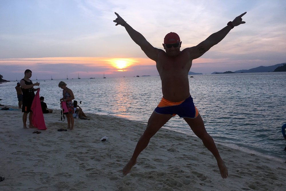 Krystian Pudzianowski odbył kurs nurkowania na wyspie Koh hai -"mega fajna frajda" | Zobaczcie materiały z Tajlandii! 
