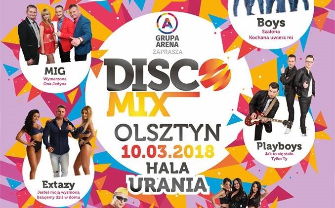 To będzie wyjątkowa impreza disco polo! Największe gwiazdy już w sobotę 10 marca w Olsztynie! Zobacz kto wystąpi!