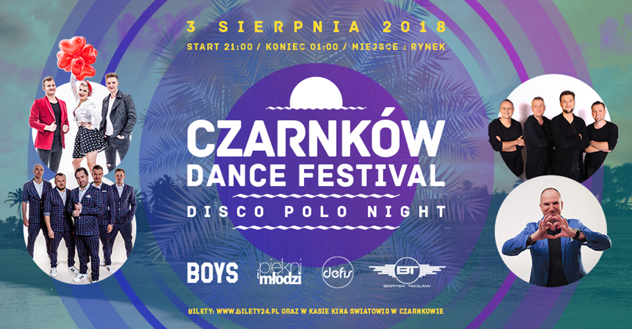 Gwiazdy disco polo zapraszają do Czarnkowa na imprezę Disco Polo Night!