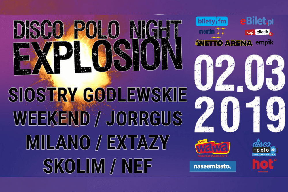 Gala Disco Polo w Szczecinie! Siostry Godlewskie, Weekend i wiele innych!