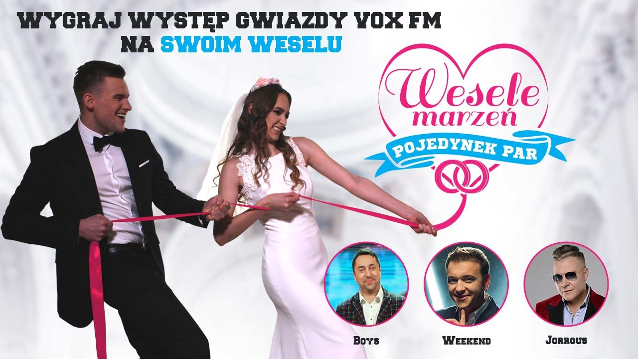 Największe gwiazdy disco polo na weselu marzeń Radia VOX FM 
