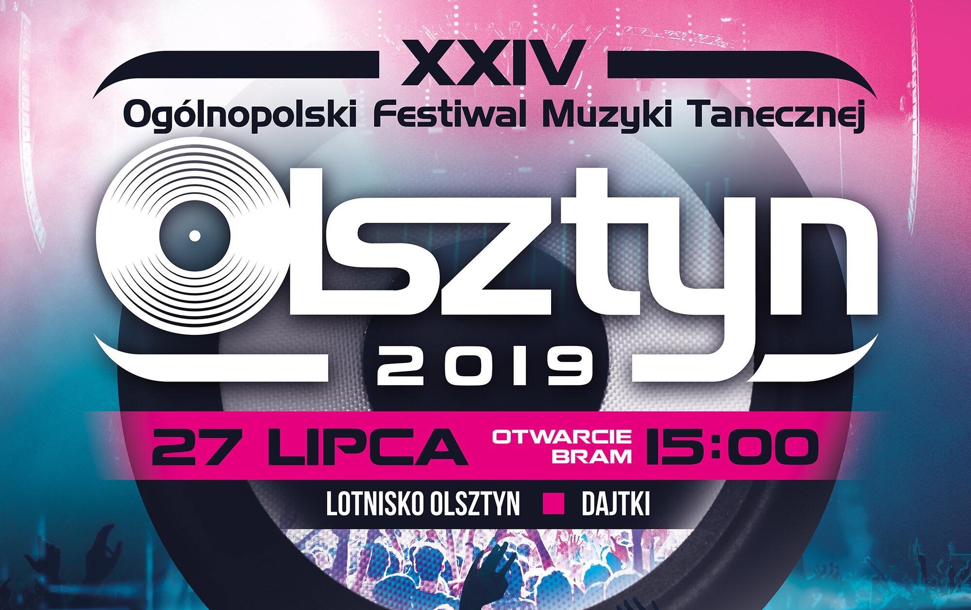 Ogólnopolski Festiwal Muzyki Tanecznej - Olsztyn 2019 - Lista wykonawców! 
