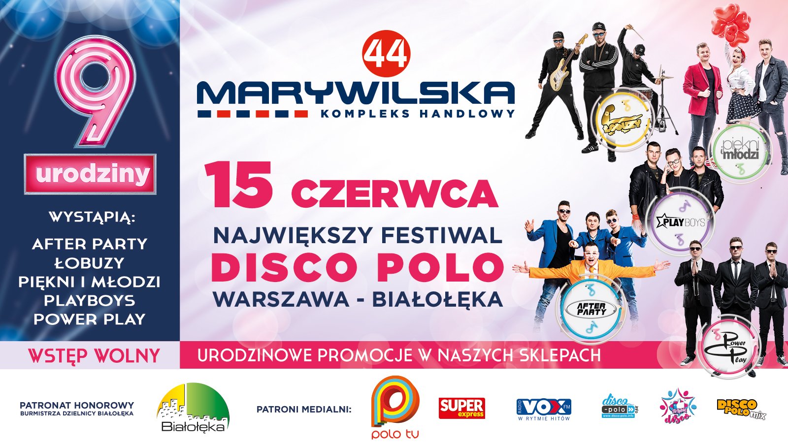 Największe gwiazdy disco polo już dziś w sobotę 15 czerwca w Warszawie!
