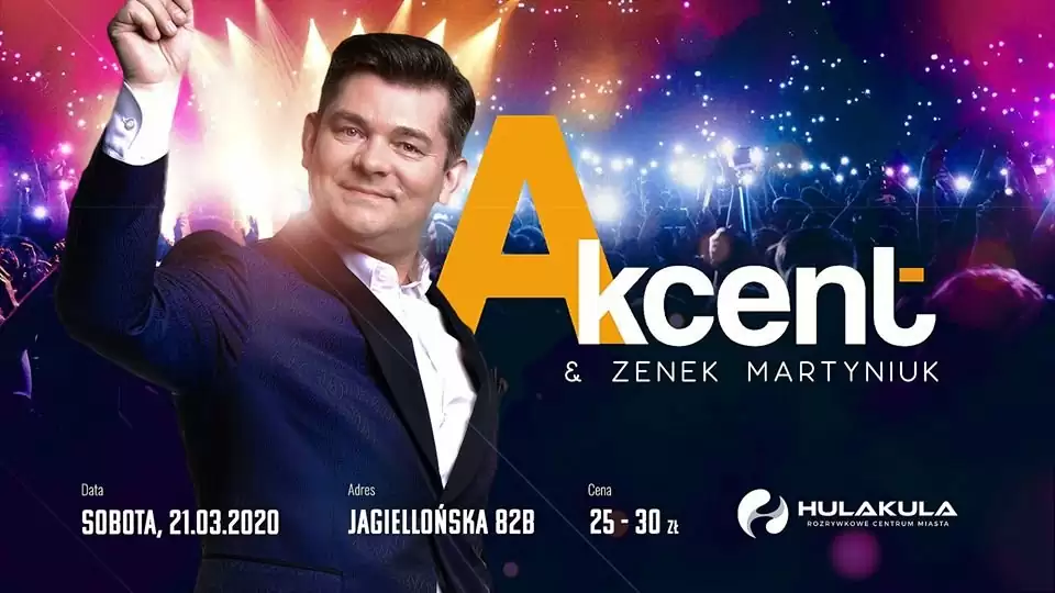 Król disco polo powraca na scenę Hulakula! Zenon Martyniuk i Akcent zagrają ponownie już w marcu