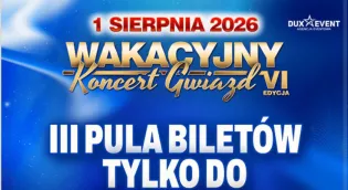 Bilety na Wakacyjny Koncert Gwiazd 2026 w Opolu w 75% wyprzedane, super ceny tylko do 31 maj
