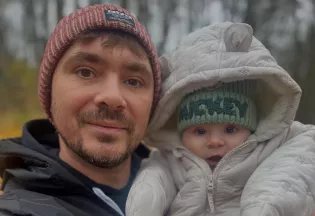 Daniel Martyniuk zalał się łzami przez synka. „Cudowna bezcenna chwila" z Florianem