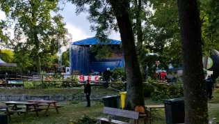 Dramat na dożynkach w Reczu. Gałąź spadła na namiot. W programie koncert disco polo
