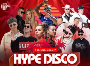 Hype Disco Festiwal we Wrocławiu w Hali Stulecia 12 lutego 2027 roku