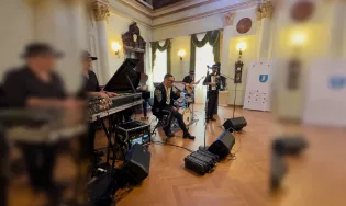 Koncert Kordiana na Spotkaniu Małgorzat w Nowym Sączu. W ratuszu wystąpił z prezydentem miasta