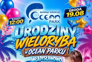 Kto zagra na Urodzinach Wieloryba w Ocean Parku? Skolim, Dr. Swag i Lovers we Władysławowie 19 sierpnia