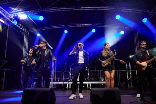 Legendarne Milano zagrało na dożynkach w Wilkołazie! Zobaczcie co tam się działo
