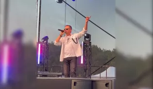 Legendarny zespół disco polo Fanatic wystąpił na Dożynkach Gminno-Parafialnych w Osięcinach