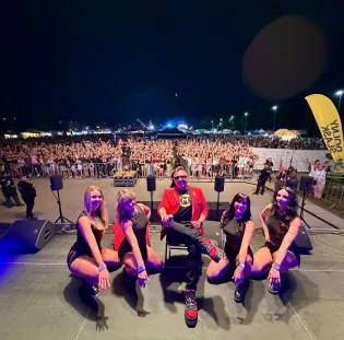 Morze ludzi przed sceną Czadomana w Jeleniej Górze!