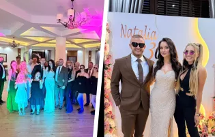 Piękni i Młodzi Dawid Narożny wparowali na urodziny. Jubilatka do końca nie wiedziała, kto zagra