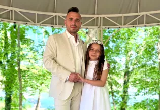 Pola, córka Czadomana, przyjęła Pierwszą Komunię Świętą. Wokalista disco polo podzielił się zdjęciem