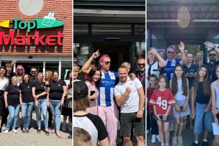 Tłumy w kolejnych sklepach. Skolim osobiście objeżdża Polskę ze swoimi kiełbaskami z JBB Bałdyga