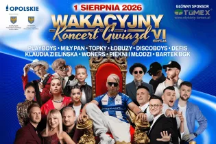 Wakacyjny Koncert Gwiazd Opole 2026: godziny, line-up, bilety i jak dojechać do Amfiteatru