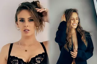 Wokalistka Top Girls Nikola Raczko odsłania więcej niż zwykle. Fani disco polo nie odrywają wzroku