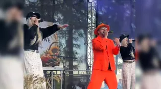 XOXO i Marcin Miller zrobili show w Białaszewie. Tak zabrzmiało „Kocham jak tańczysz" na dożynkach