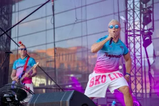 Zobaczcie, jak wyglądał koncert Skolima w Łodzi. Nagranie z rynku Manufaktury już jest w sieci