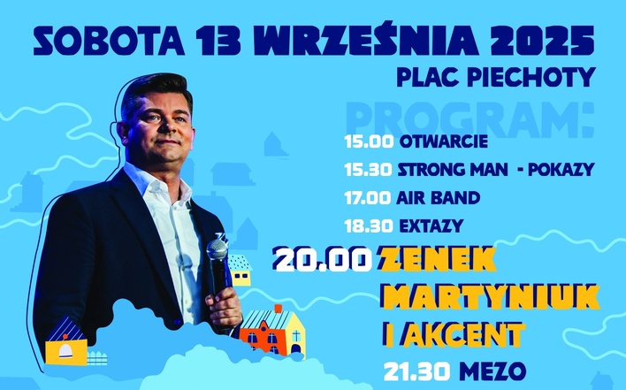 355. urodziny Góry Kalwarii z koncertem Zenka Martyniuka i zespołu Extazy na Placu Piechoty