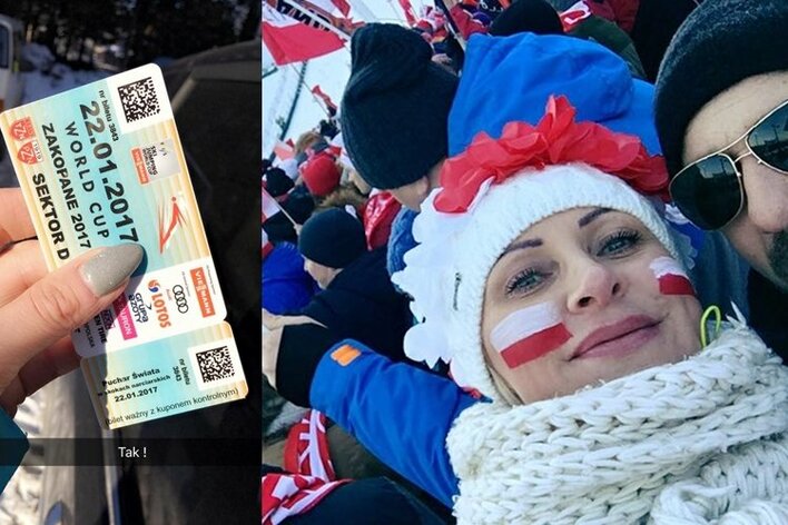 Wsparli naszych skoczków w Zakopanym! „Alllle bajka „