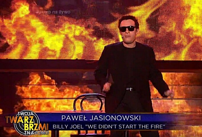 Paweł Jasionowski jako Billy Joel - Twoja Twarz Brzmi Znajomo | VIDEO