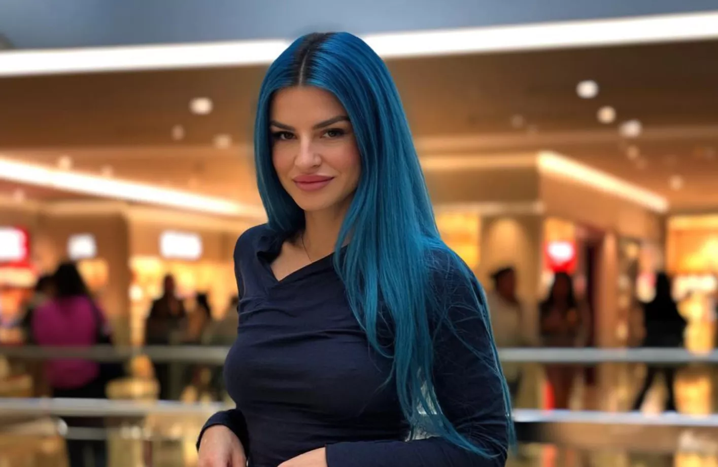 Agbe pokazała nagranie w samej bieliźnie. Tak wygląda jej stylówka przed wyjściem