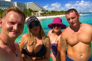 Aldona i Marek (Mig) wylecieli do Meksyku.