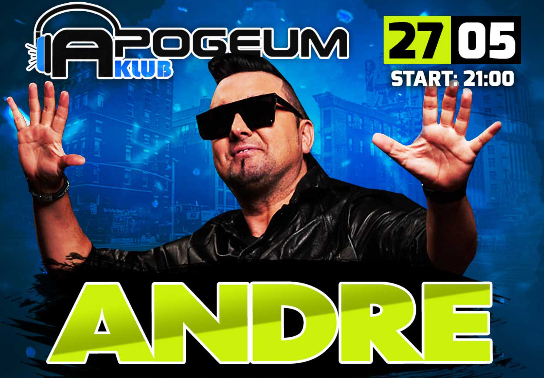 Andre wystąpi w klubie Apogeum! Już 27 maja! To będzie epicka impreza disco polo