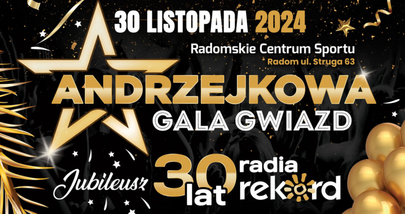 Andrzejkowa Gala Gwiazd 2024 w Radomiu – kto wystąpi? Ostatnie bilety na największe wydarzenie disco polo tej jesieni!