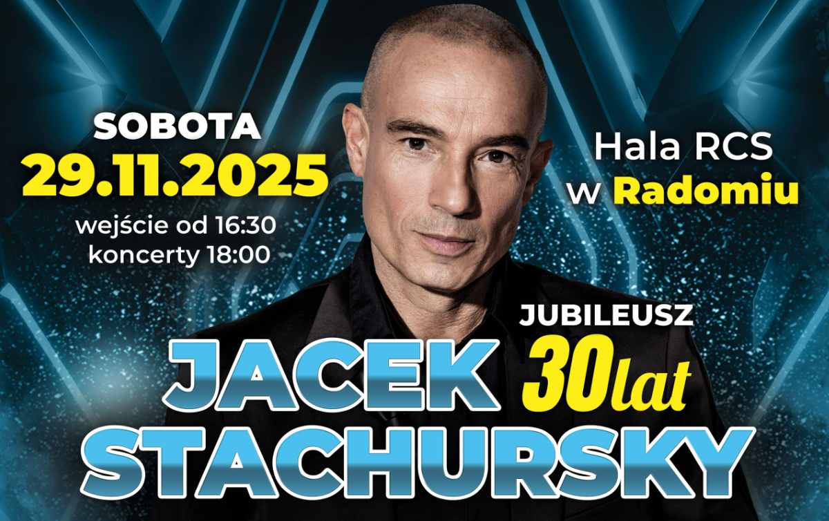 Andrzejkowa Gala Gwiazd 2025 w Radomiu. Jacek Stachursky świętuje 30-lecie kariery
