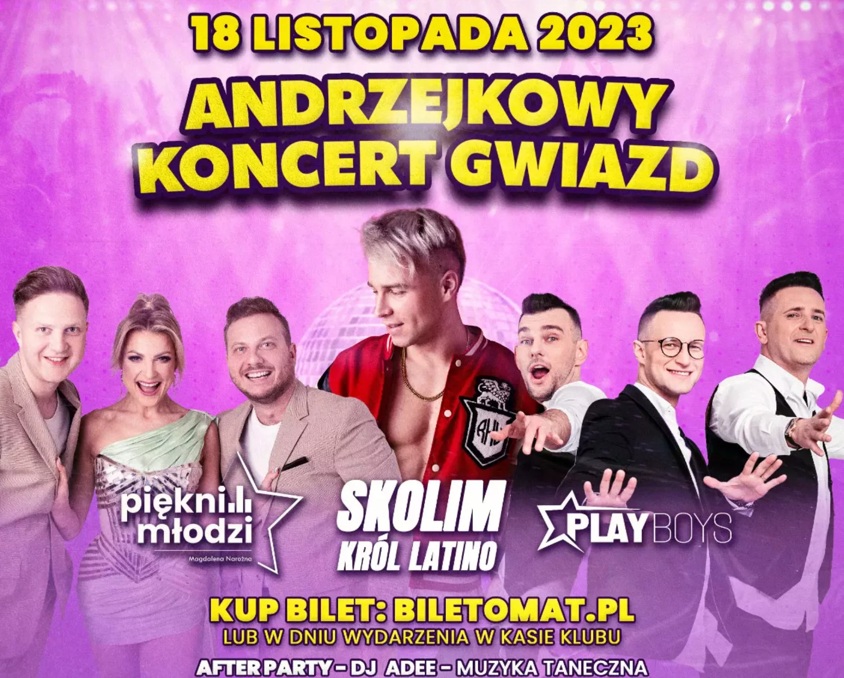 Andrzejkowa Noc Gwiazd Disco Polo w Opolu – Wydarzenie, którego nie można przegapić już 18 listopada!