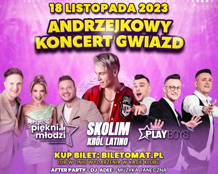 Andrzejkowy Koncert Gwiazd w Opolu 2023 już 18 listopada!