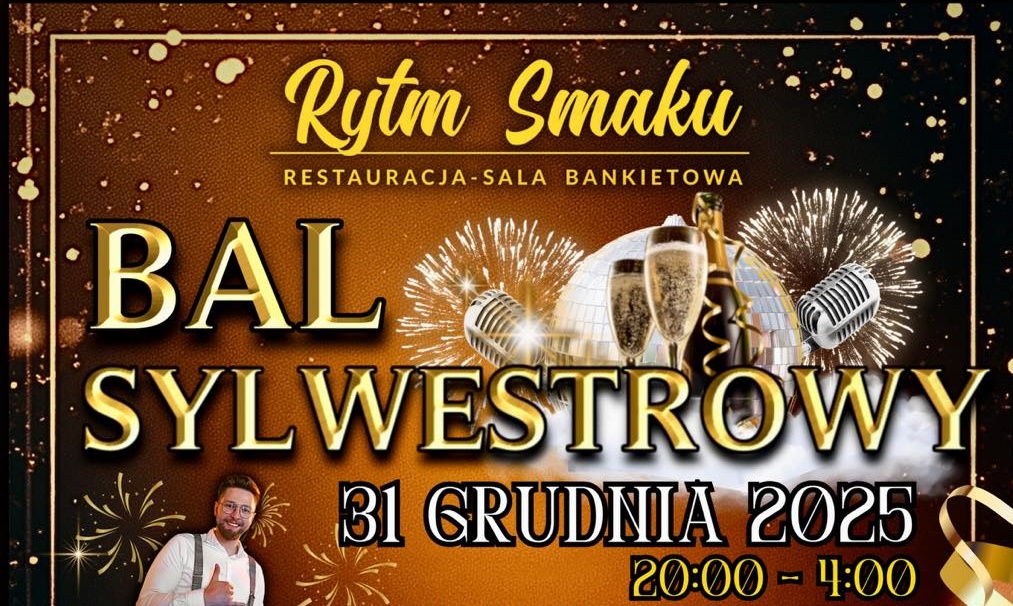 Bal sylwestrowy 2025 z Kapelą Roy w Bochni.